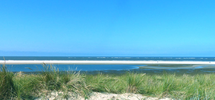 Strand auf der Nordseeinsel Langeoog